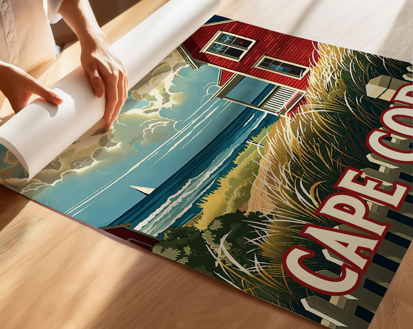 Cape Cod Travel Poster