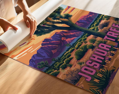 Joshua Tree National Park Travel Poster