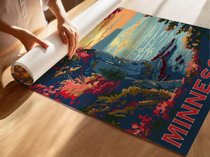Minnesota Travel Poster
