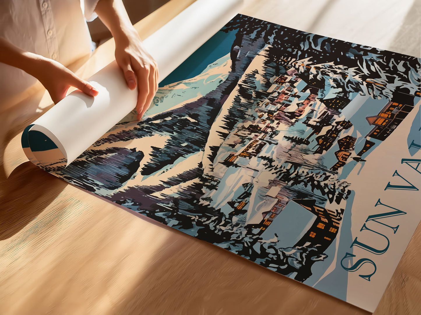 Sun Valley Travel Poster