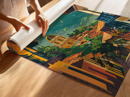 Colombia Travel Poster