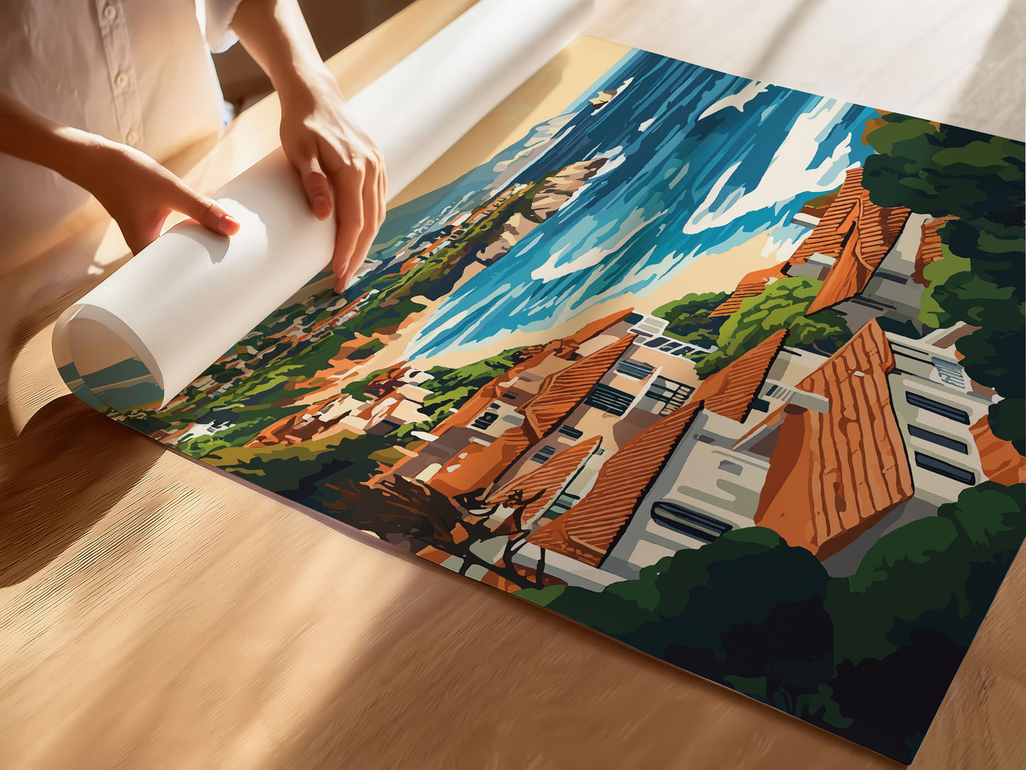 Carmel-by-the-Sea Travel Poster