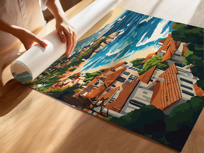 Carmel-by-the-Sea Travel Poster