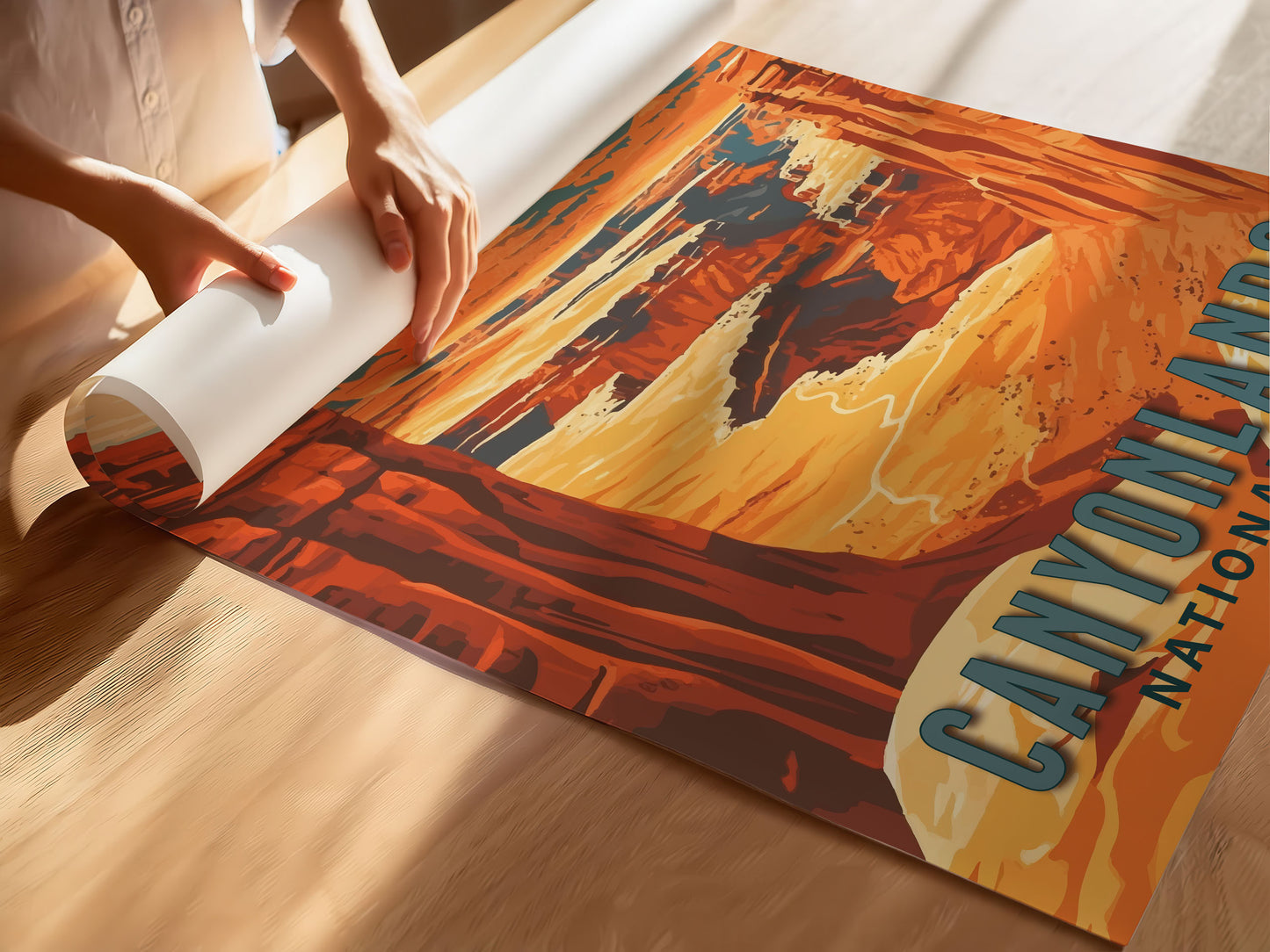 Canyonlands National Park Travel Poster