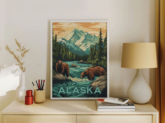 Alaska Travel Poster