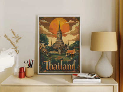 Thailand Travel Poster