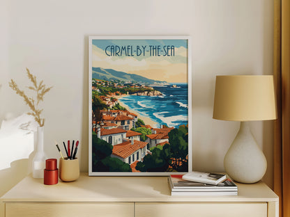 Carmel-by-the-Sea Travel Poster