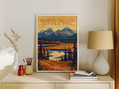 Kobuk Valley National Park Travel Poster
