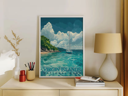 Virgin Islands National Park Travel Poster
