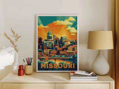 Missouri Travel Poster