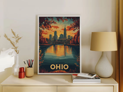 Ohio Travel Poster