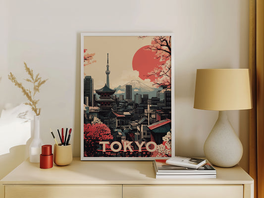 Tokyo Travel Poster