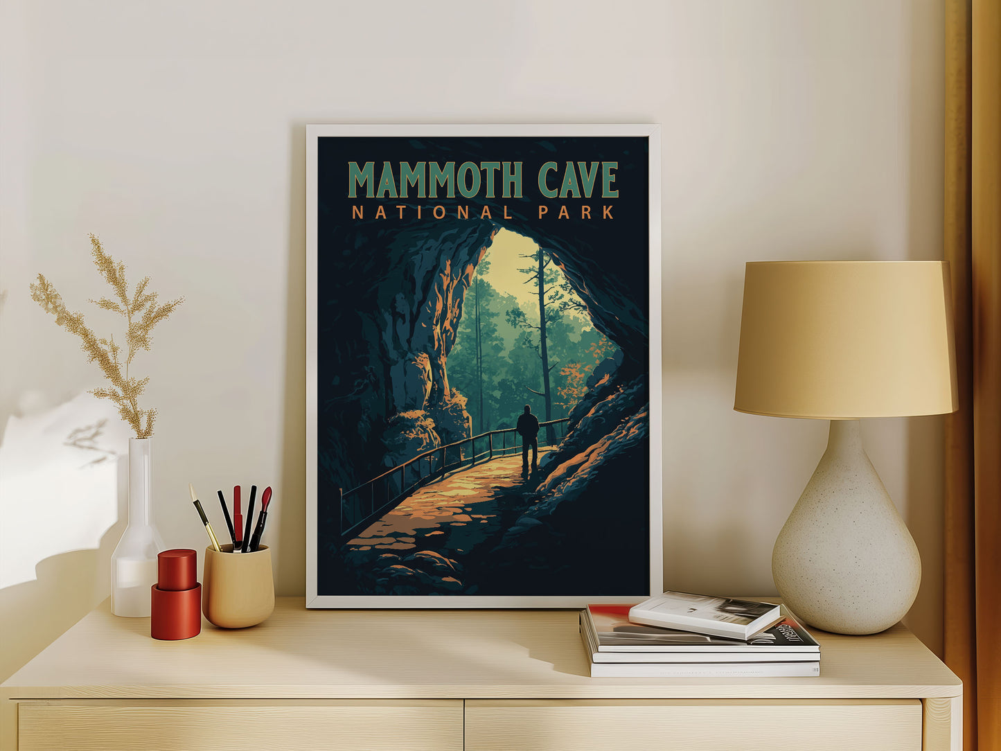 Mammoth Cave National Park Travel Poster