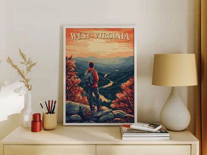West Virginia Travel Poster