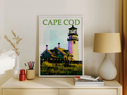 Cape Cod Travel Poster