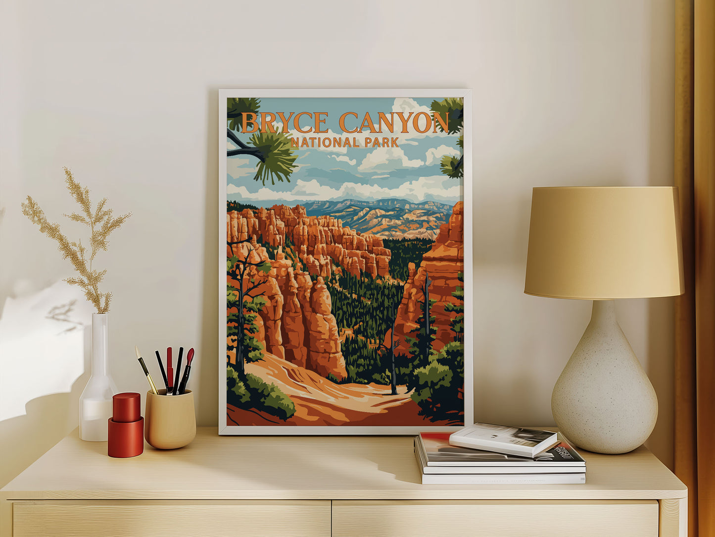 Bryce Canyon National Park Travel Poster