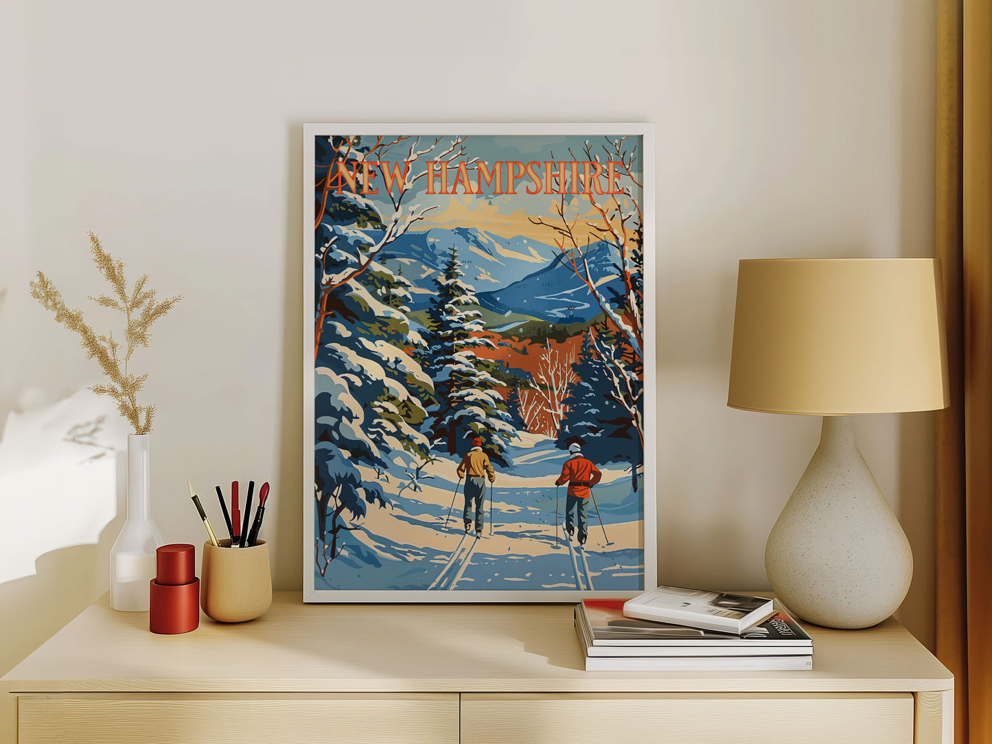 New Hampshire Travel Poster
