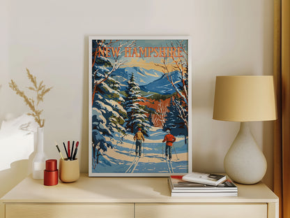 New Hampshire Travel Poster