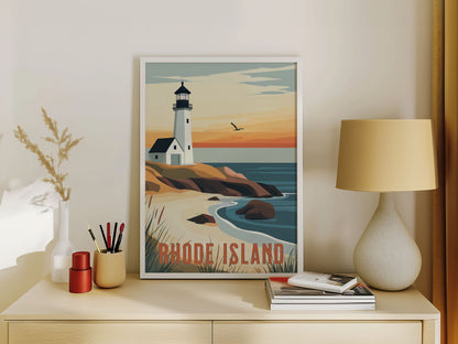 Rhode Island Travel Poster