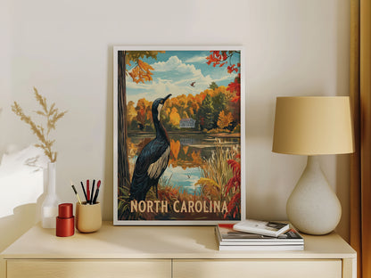North Carolina Travel Poster