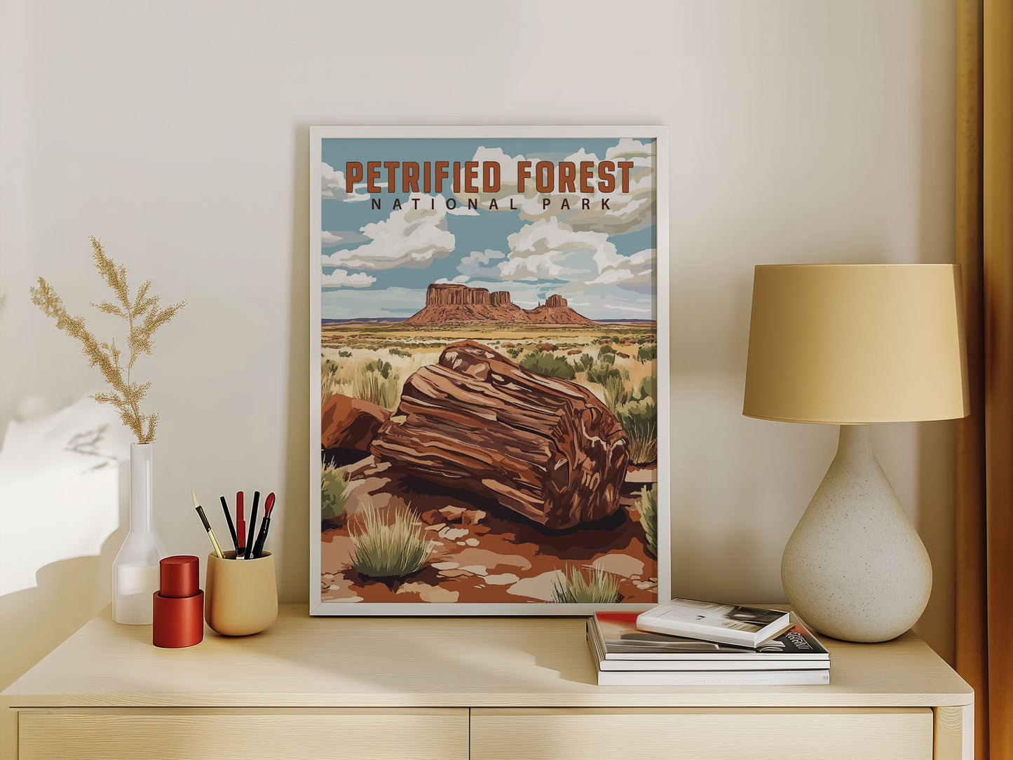 Petrified Forest National Park Travel Poster