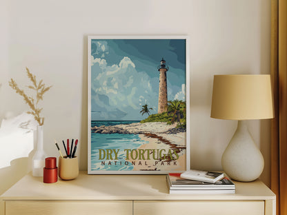 Dry Tortugas National Park Travel Poster