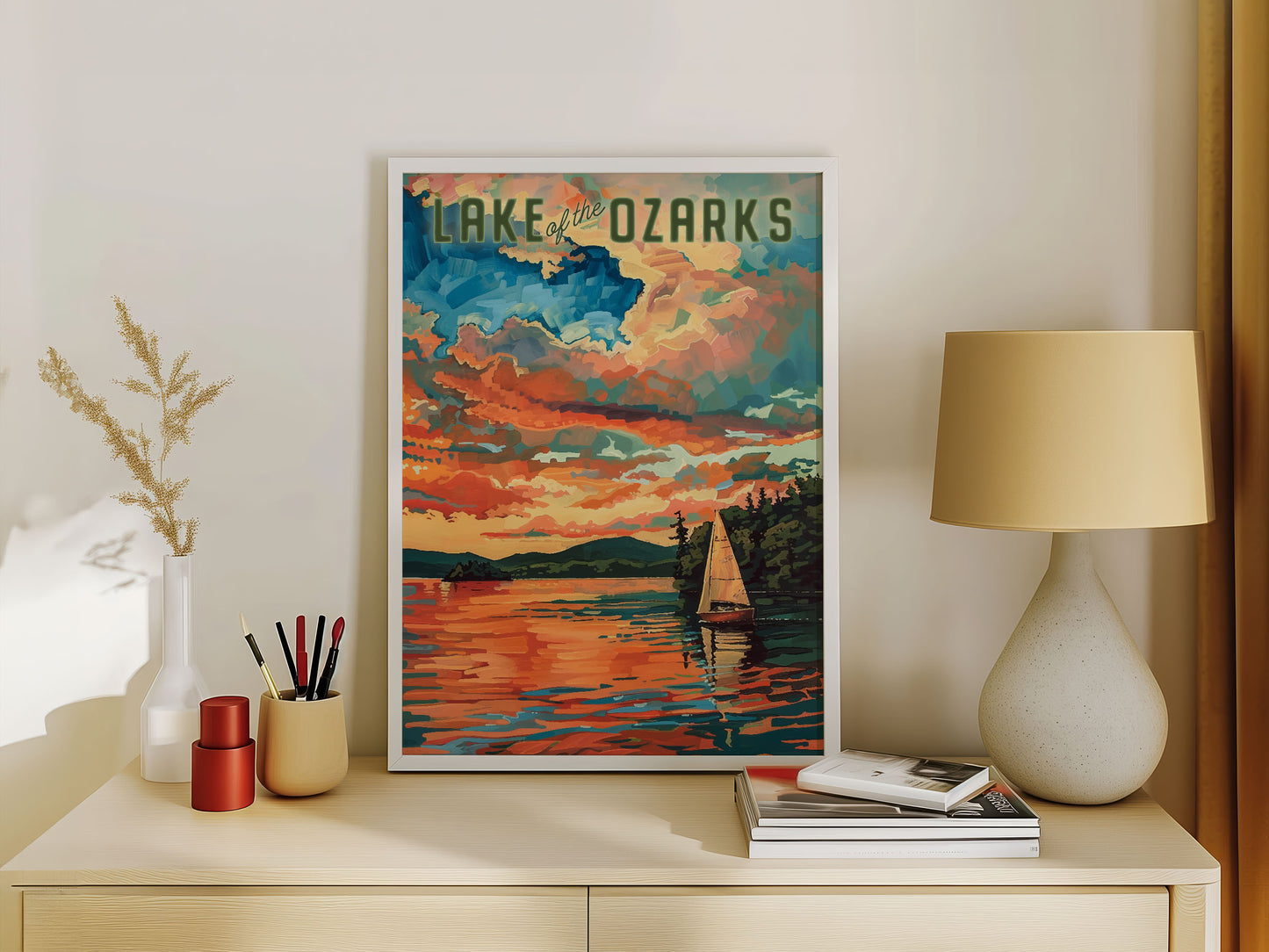 Lake of the Ozarks Travel Poster