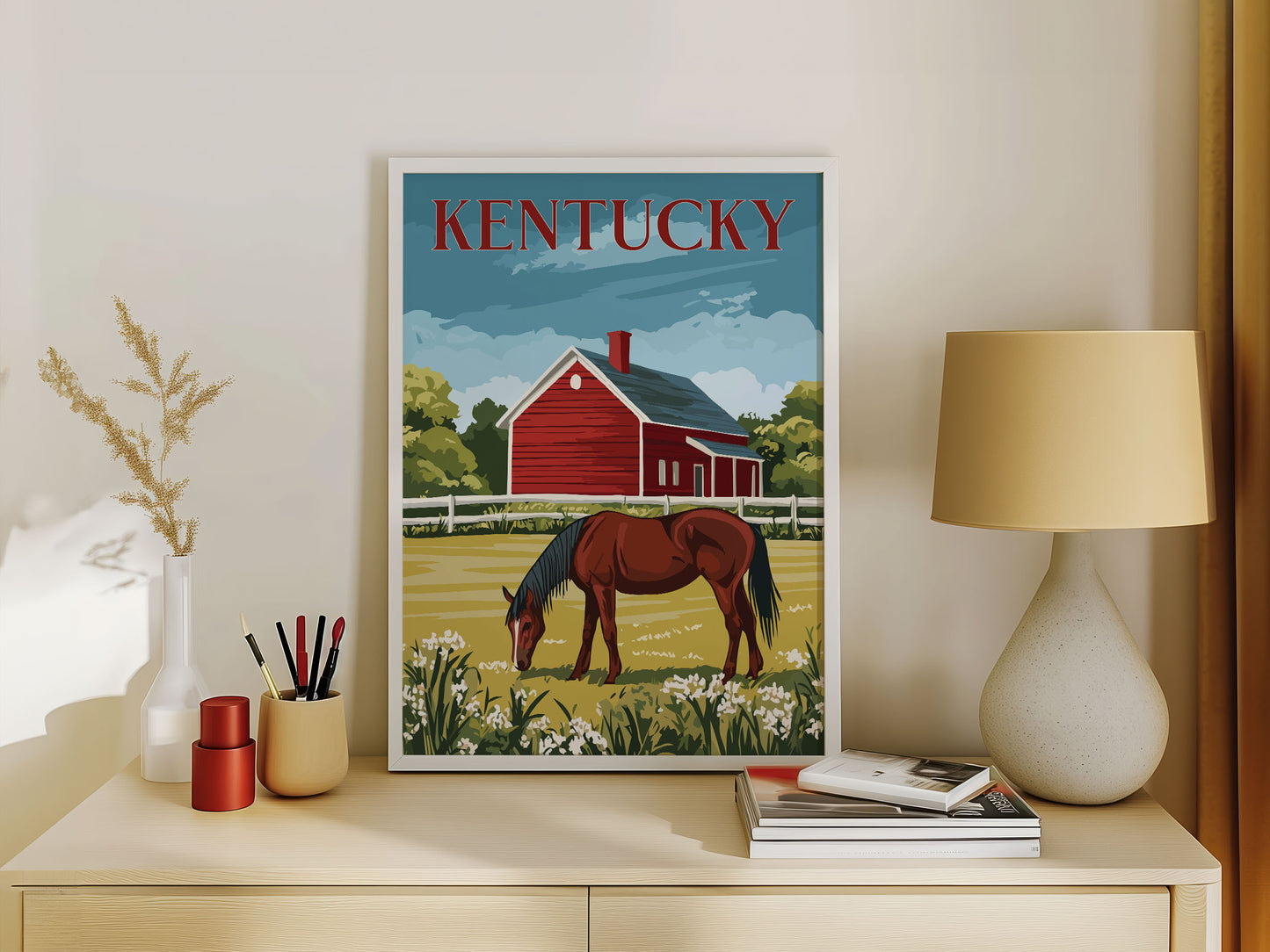 Kentucky Travel Poster