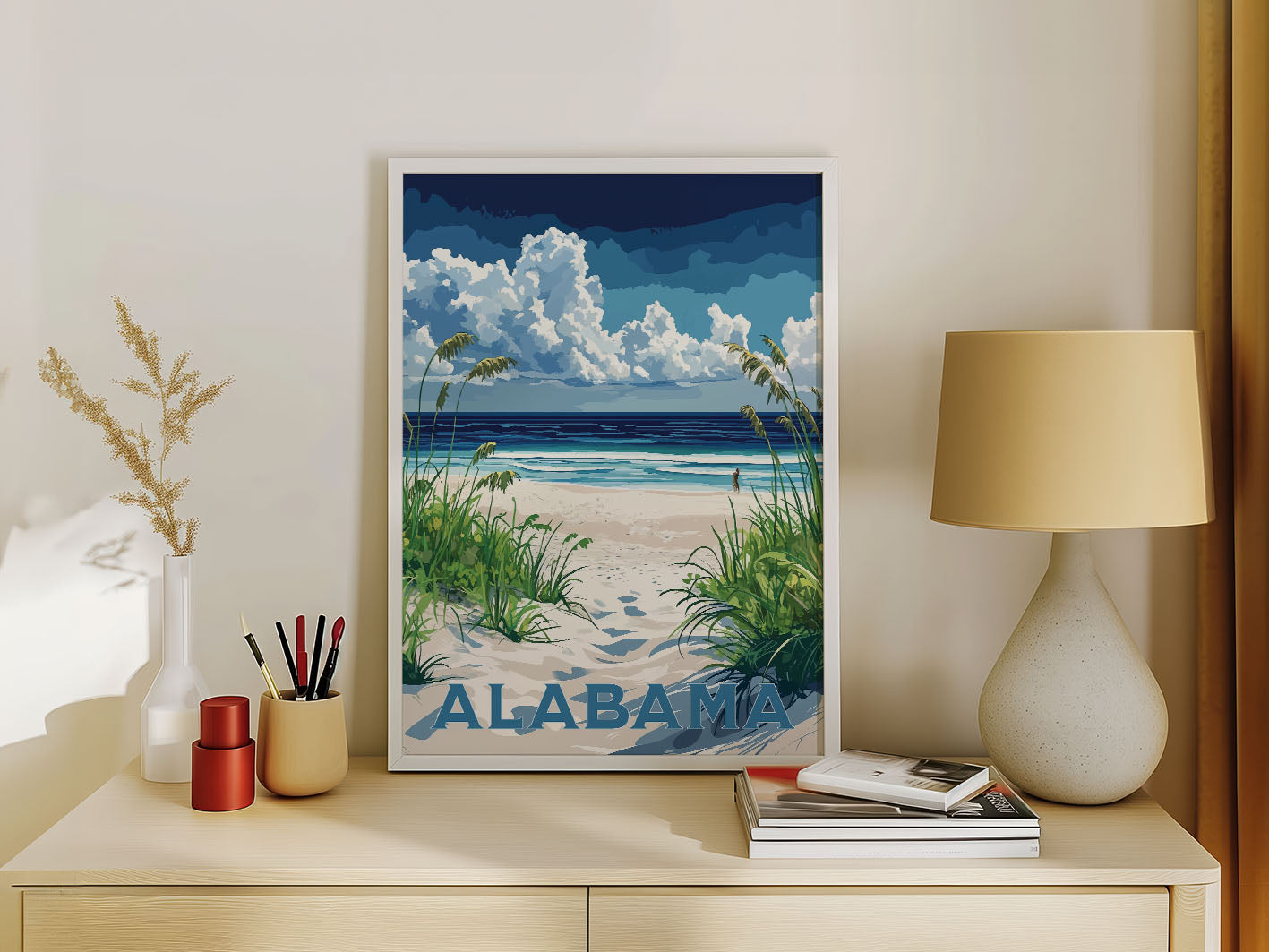 Alabama Travel Poster