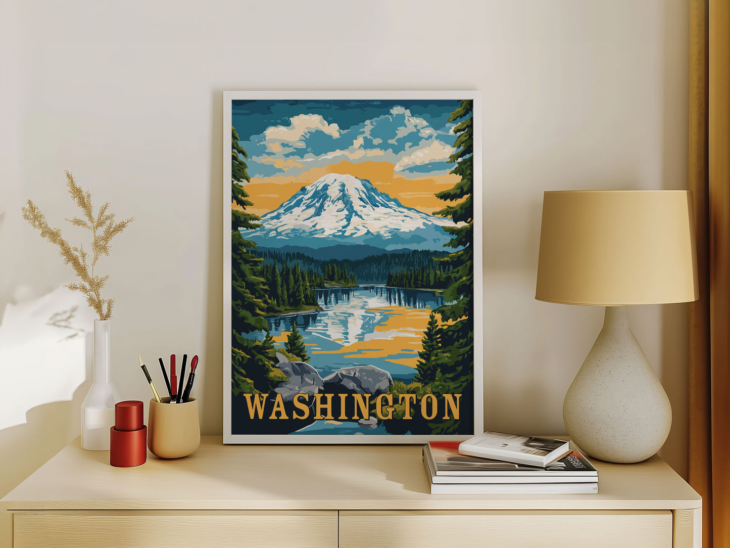 Washington Travel Poster