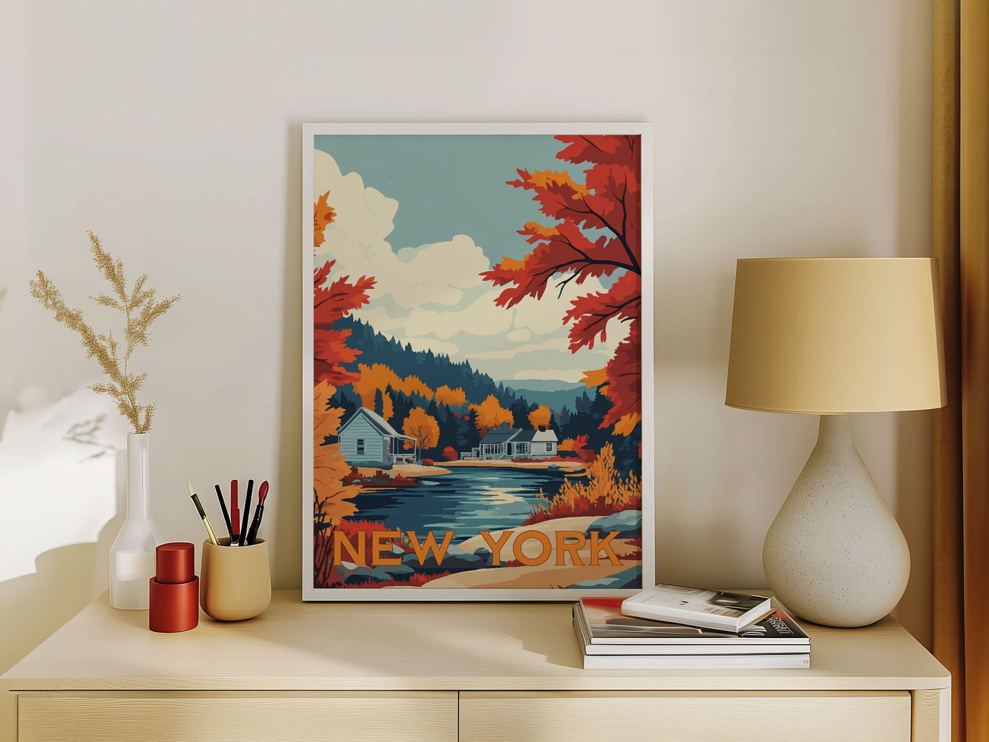 New York Travel Poster