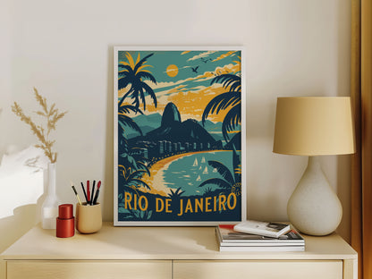 Rio de Janeiro Travel Poster