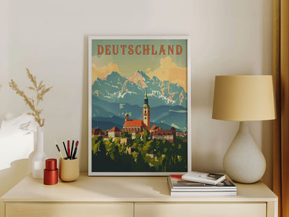 Germany Travel Poster