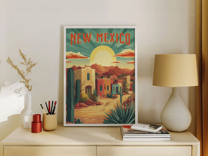New Mexico Travel Poster