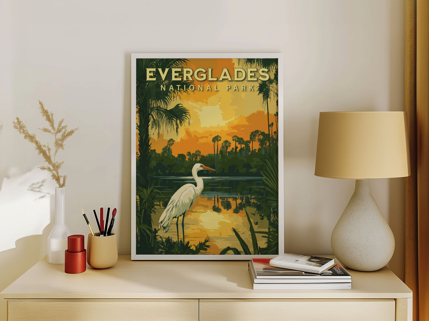 Everglades National Park Travel Poster
