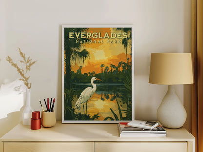 Everglades National Park Travel Poster