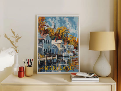 Maryland Travel Poster