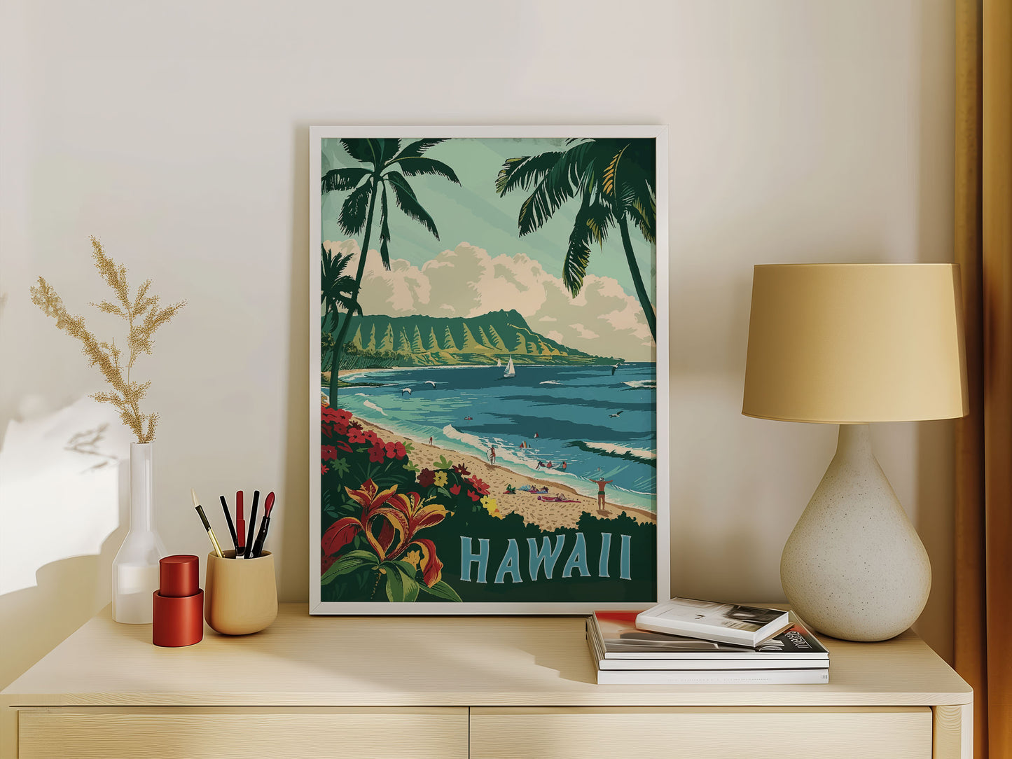 Hawaii Travel Poster