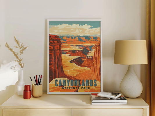Canyonlands National Park Travel Poster