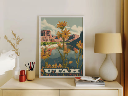 Utah Travel Poster
