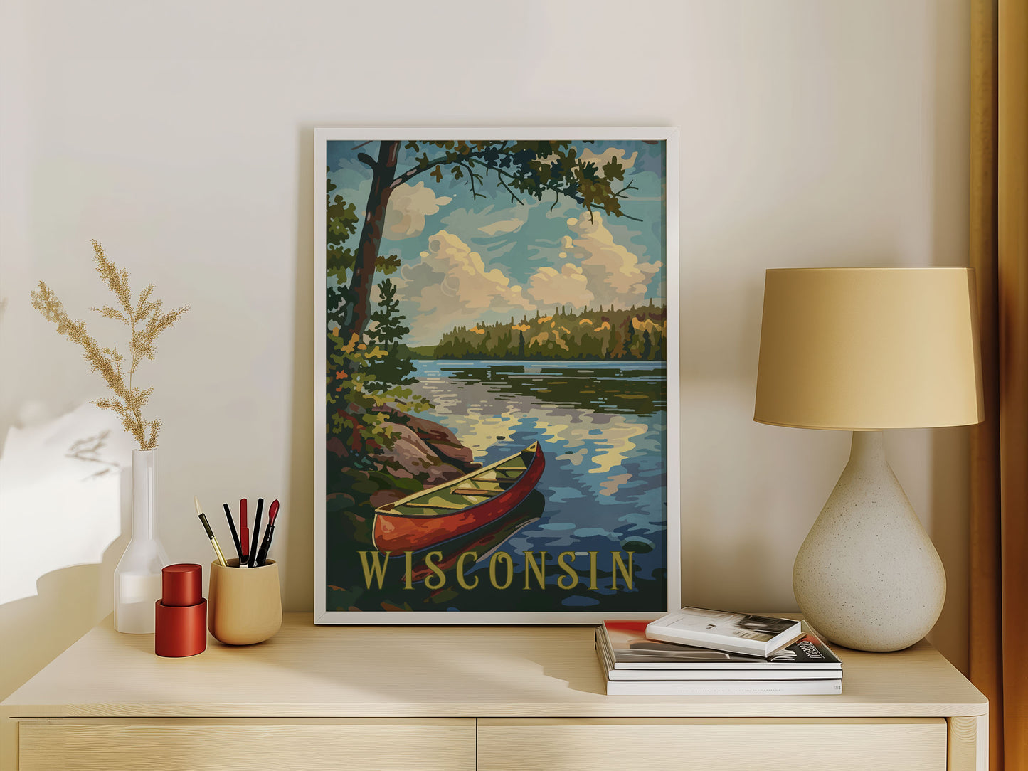 Wisconsin Travel Poster