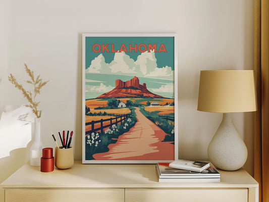 Oklahoma Travel Poster