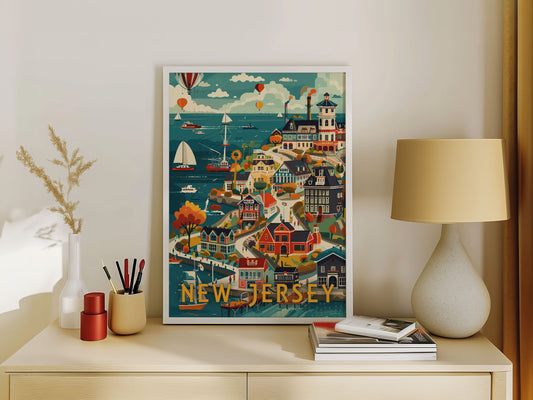 New Jersey Travel Poster