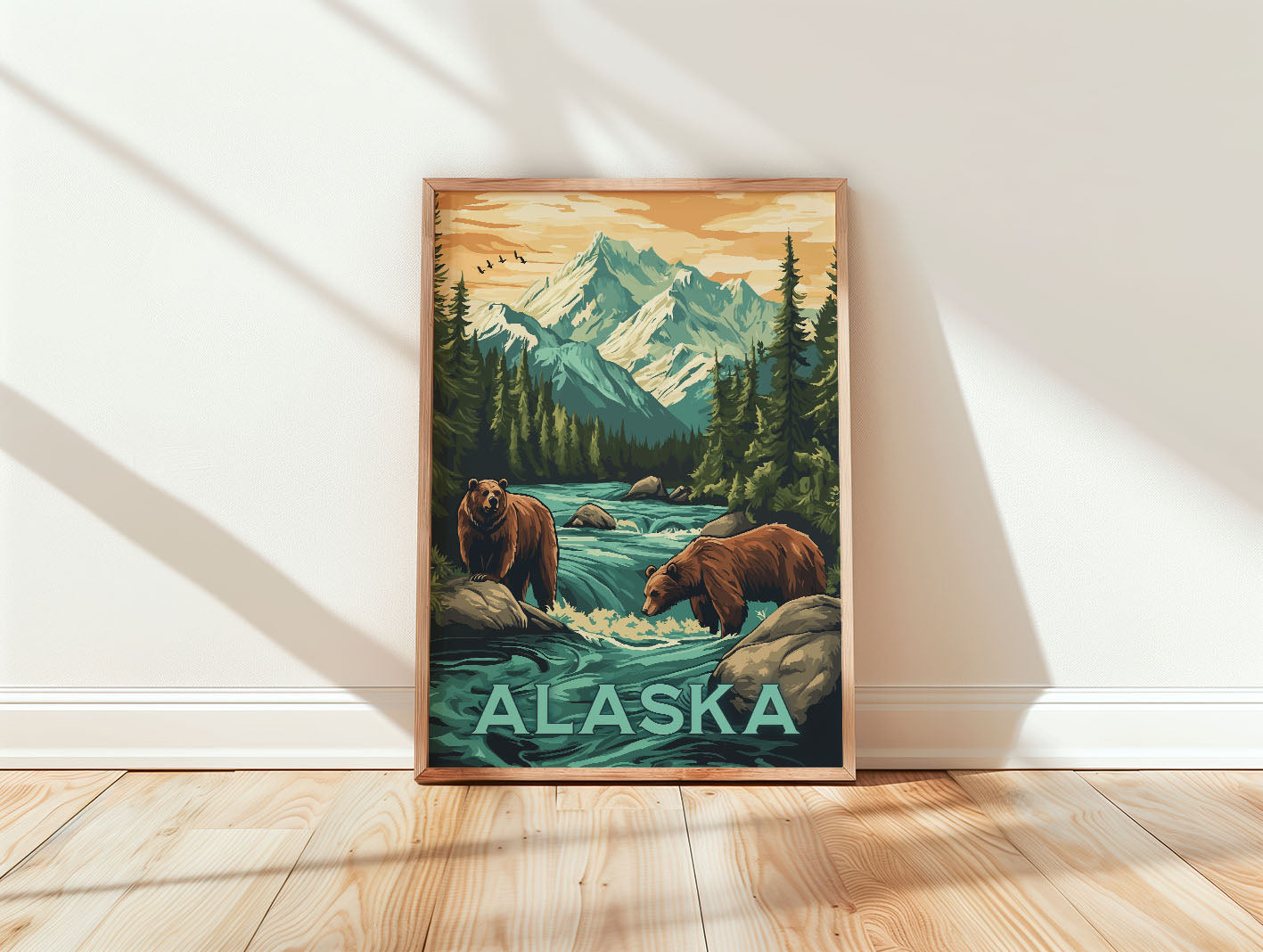 Alaska Travel Poster