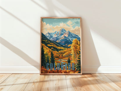 Colorado Travel Poster