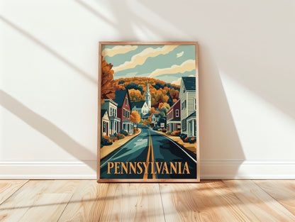 Pennsylvania Travel Poster