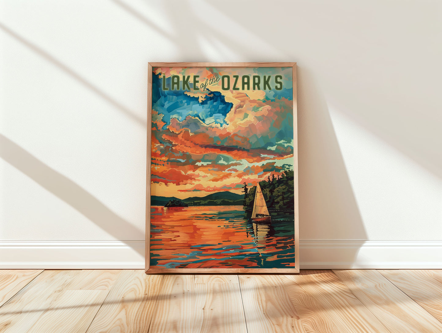 Lake of the Ozarks Travel Poster