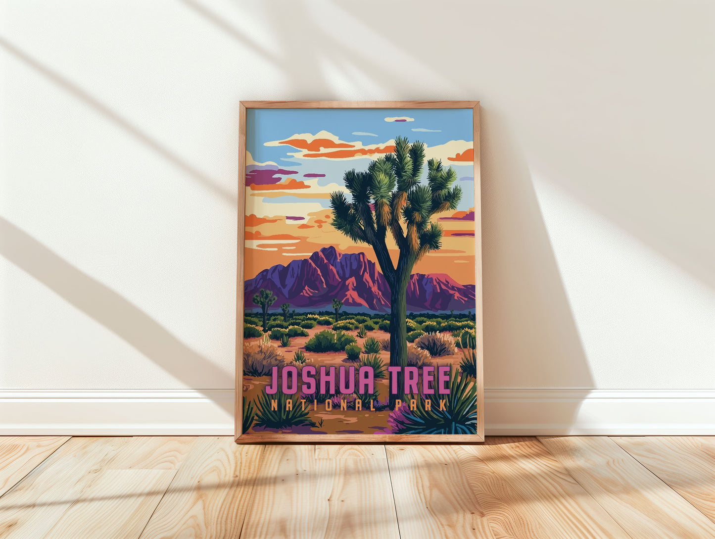 Joshua Tree National Park Travel Poster