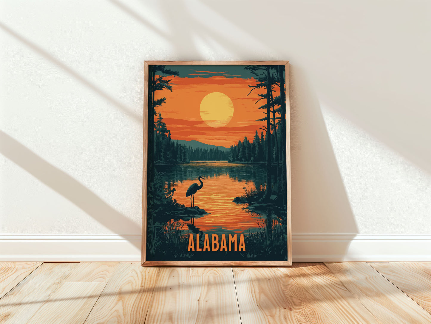 Alabama Travel Poster