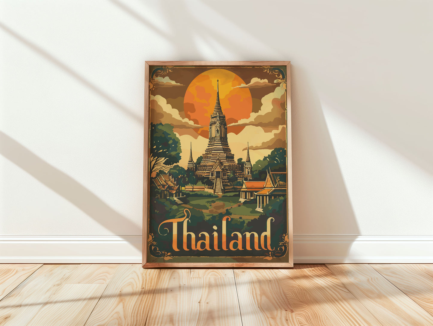 Thailand Travel Poster